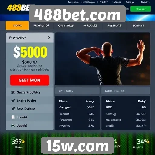 Promoções e bônus oferecidos por 488bet.com